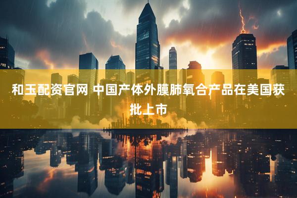 和玉配资官网 中国产体外膜肺氧合产品在美国获批上市